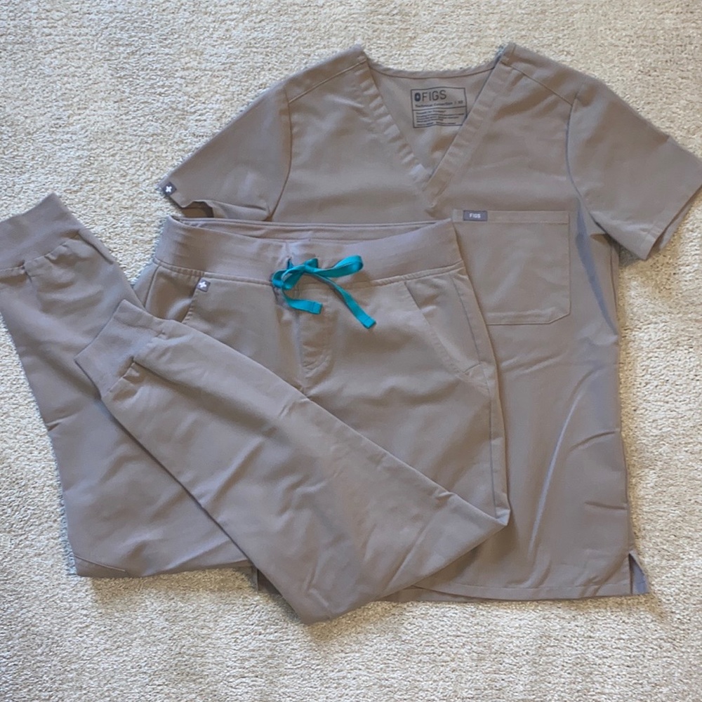 FIGS Women’s Boulder Scrub Set XS Top/ XSP Pant